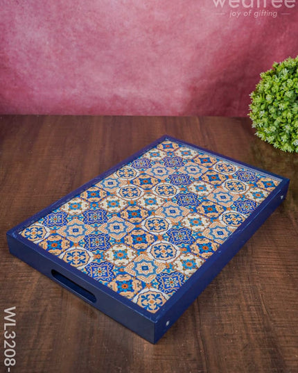 Foldable Table Tray - Wl3208-1 Wooden Utility