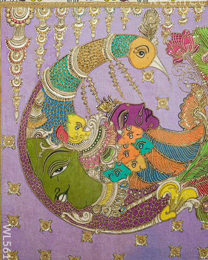 Frame: Annapakshi Semi Silk Artwork - WL5615 - Frames