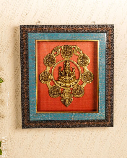 Frame: Brass Ashtalakshmi - 13*11 inch - WL4959 Frames