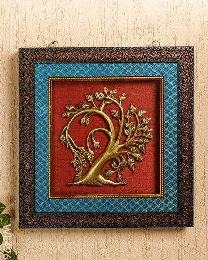 Frame: Brass Kalpavriksha Tree - 11*10 inch - WL4969 Frames