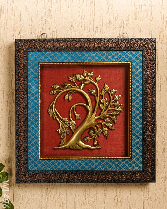 Frame: Brass Kalpavriksha Tree - 11*10 inch - WL4969 Frames