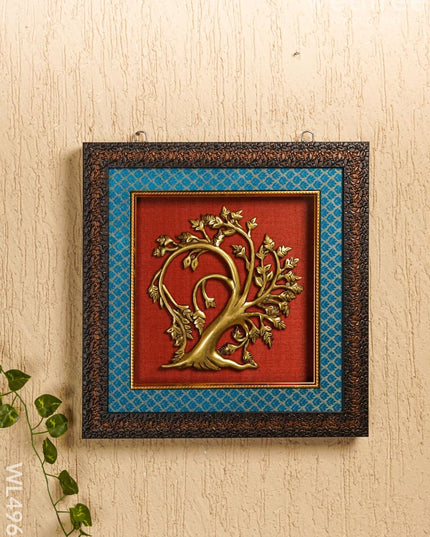 Frame: Brass Kalpavriksha Tree - 11*10 inch - WL4969 Frames