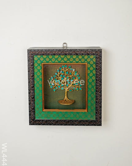 Frame: Brass Kalpavriksha Tree - 11 X 10.5 Inch Wl4446 Frames