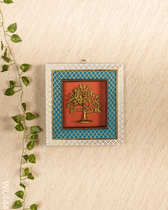 Frame: Brass Kalpavriksha Tree - 7*7 inch - WL4448 Frames