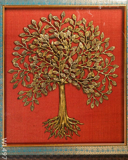 Frame: Brass Kalpavriksha Tree with Root - 21*18 inch - WL4970 Frames