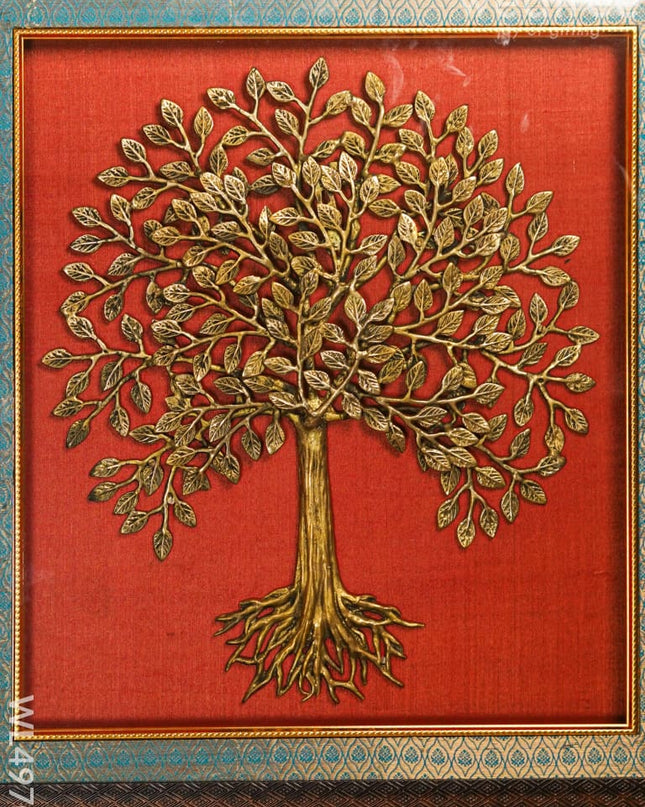 Frame: Brass Kalpavriksha Tree with Root - 21*18 inch - WL4970 Frames