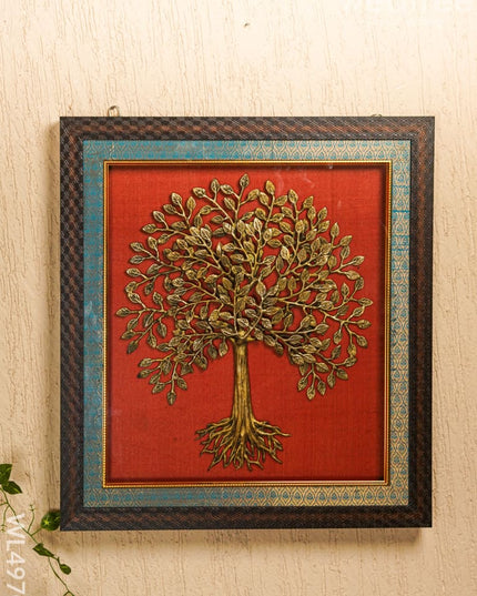 Frame: Brass Kalpavriksha Tree with Root - 21*18 inch - WL4970 Frames