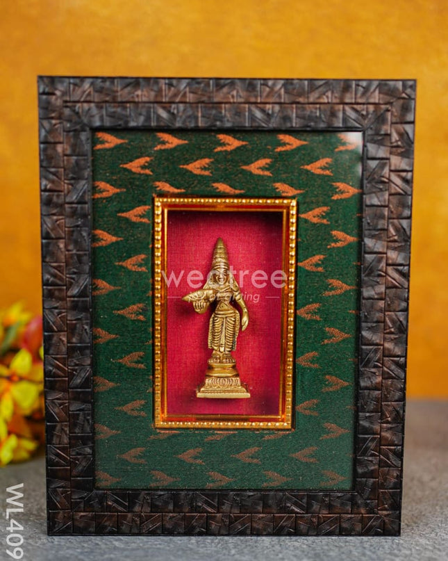 Frame: Brass Madurai Meenakshi - Wl4099 Wall Hanging Frames