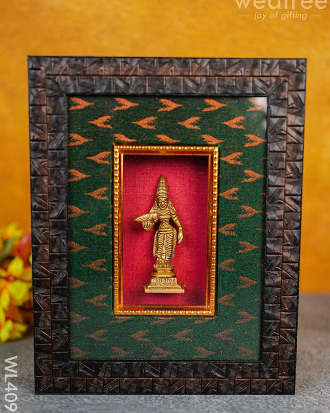 Frame: Brass Madurai Meenakshi - Wl4099 Wall Hanging Frames