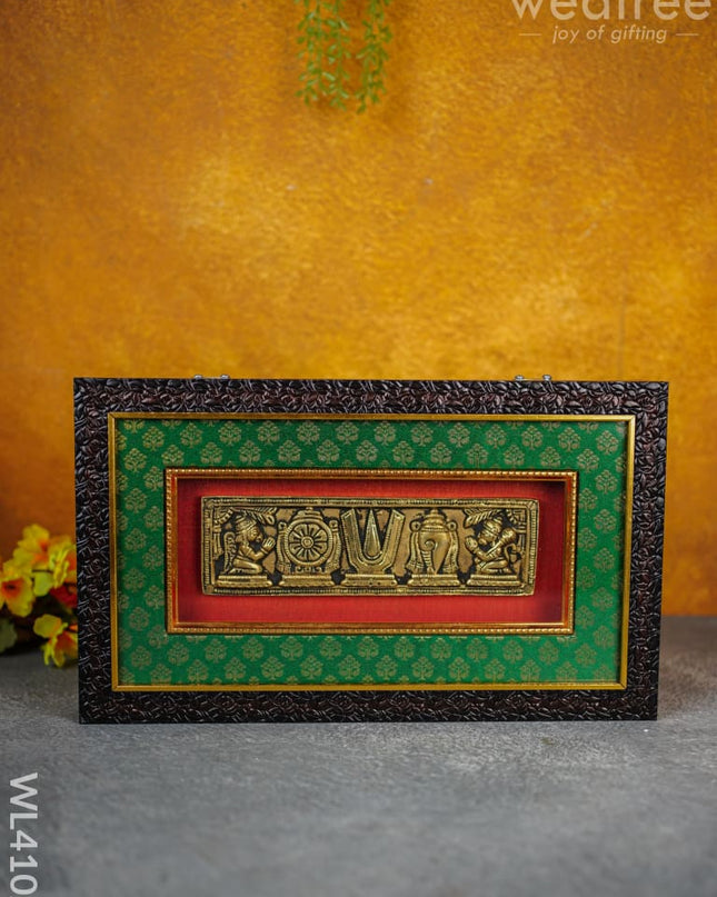 Frame: Brass Shank Chakra Nama - Wl4102 Wall Hanging Frames