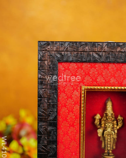 Frame: Brass Tirupathi Balaji - Wl4101 Wall Hanging Frames