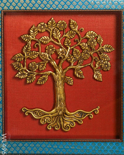 Frame: Brass Tree with Roots - 14*13 inch - WL4967