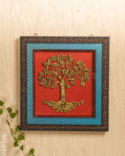 Frame: Brass Tree with Roots - 14*13 inch - WL4967