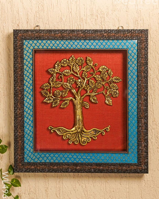 Frame: Brass Tree with Roots - 14*13 inch - WL4967
