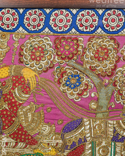 Frame: Ganesha Semi Silk Artwork - WL5616 - Frames