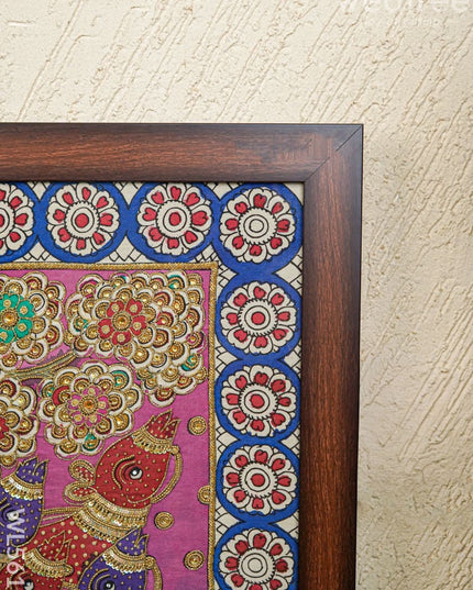 Frame: Ganesha Semi Silk Artwork - WL5616 - Frames
