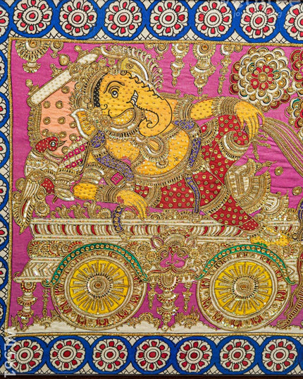 Frame: Ganesha Semi Silk Artwork - WL5616 - Frames