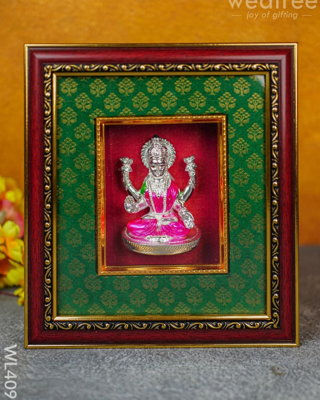 Frame: German Silver Lakshmi - Plated Wl4093 Wall Hanging Frames