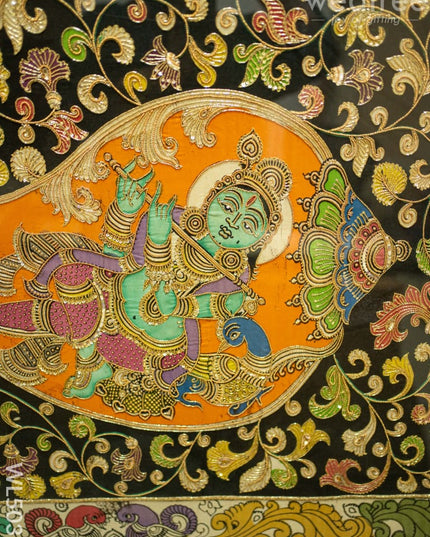 Frame: Krishna Semi Silk Artwork - WL5031 Frames