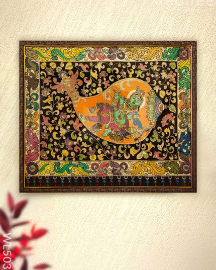 Frame: Krishna Semi Silk Artwork - WL5031 Frames