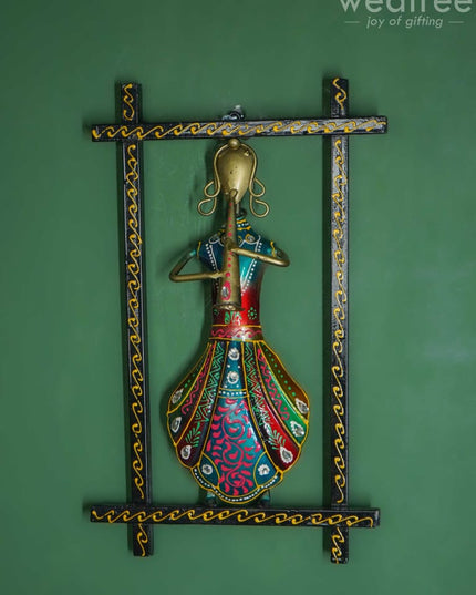 Frame Musical Dolls (Set Of 3) - Wl1890 Metal Decor Hanging