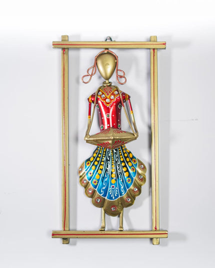 Frame Musical Dolls (Set of 3) - WL1890 Metal Decor Hanging