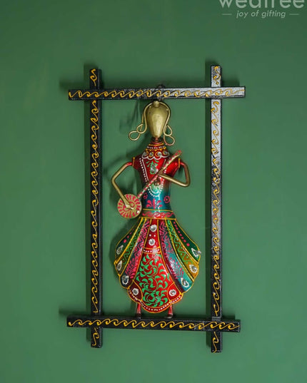Frame Musical Dolls (Set Of 3) - Wl1890 Metal Decor Hanging
