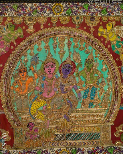 Frame: Pen Kalamkari God Ram & Godess - WL5729 - Frames