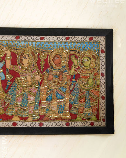 Frame: Pen Kalamkari Lord Krishna - WL5730 - Frames