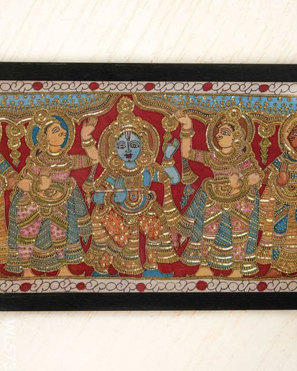 Frame: Pen Kalamkari Lord Krishna - WL5730 - Frames