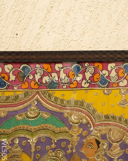 Frame: Pen Kalamkari Semi Silk Artwork - WL5052 Frames