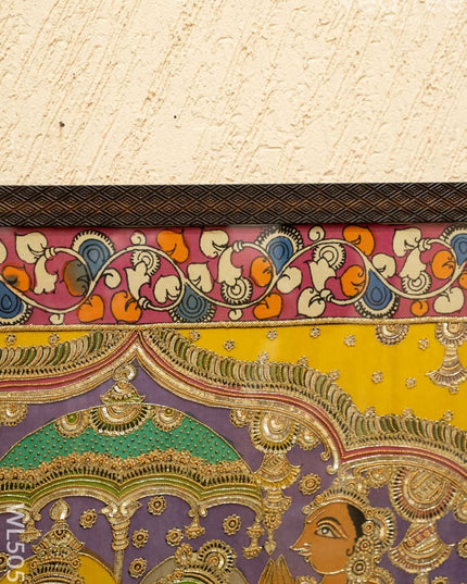 Frame: Pen Kalamkari Semi Silk Artwork - WL5052 Frames
