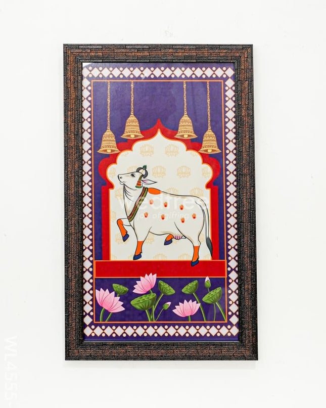 Pichwai Printed Cow Frame - Wl4555 Frames