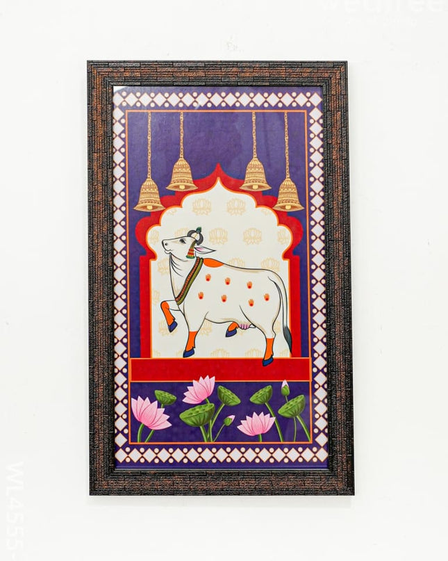 Pichwai Printed Cow Frame - Wl4555 Frames