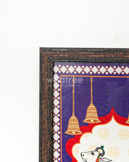 Pichwai Printed Cow Frame - Wl4555 Frames
