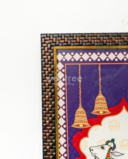 Pichwai Printed Cow Frame - Wl4555 Frames