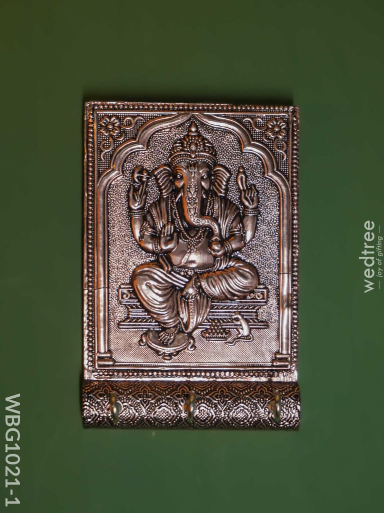 Ganesh Oxidised Keystand - Wbg1021 Copper Finish Key Hangers