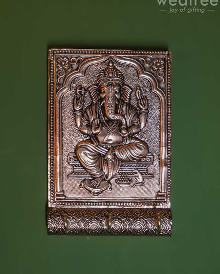 Ganesh Oxidised Keystand - WBG1021 Oxidised Key Hangers RG