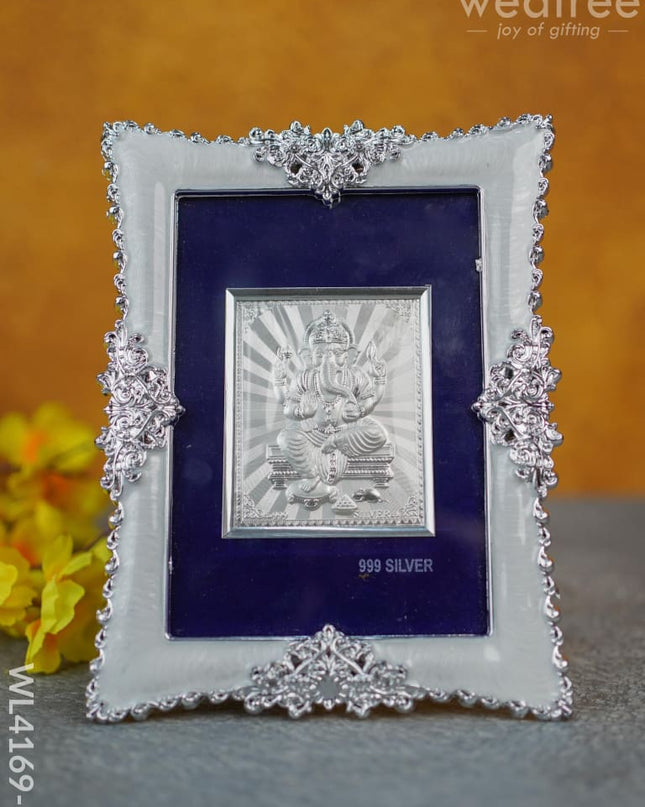 Ganesha 999 Silver Frame - Wl4169 8 X 6 Frames