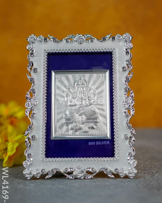 Ganesha 999 Silver Frame - Wl4169 9 X 7 Frames