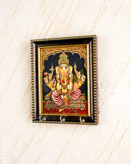 Ganesha Frame Key Hanger - WBG1192 - Photo Key Hangers RG