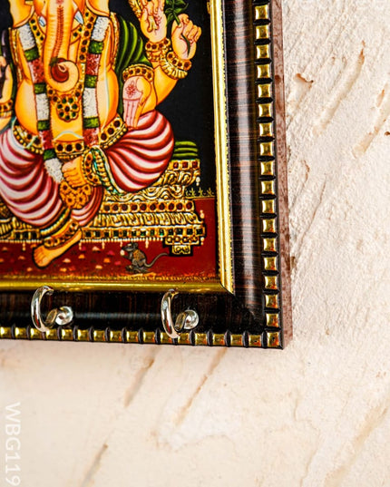 Ganesha Frame Key Hanger - WBG1192 - Photo Key Hangers RG