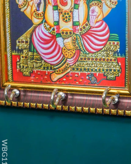 Ganesha Frame Key Hanger - Wbg1192 Photo Hangers Rg