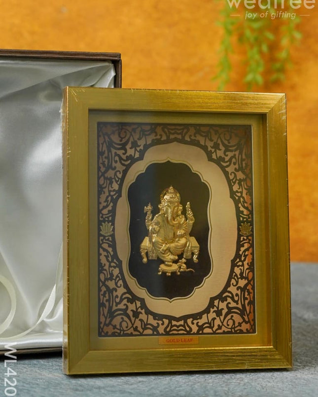 Ganesha Frame With Stand (7 X 6) - Wl4203 Frames