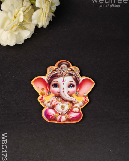 Ganesha Fridge Magnet - WBG1731 - Fridge Magnet RG