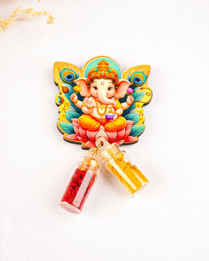 Ganesha Haldi Kumkum Set - WBG2023 - Add-ons