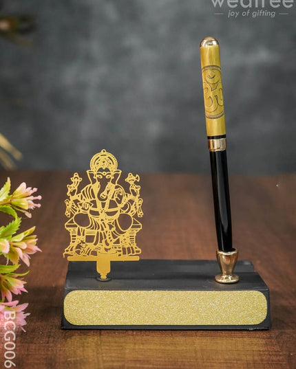 Ganesha Pen & Stand - Bcg0065 Office Utility