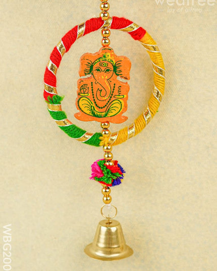Ganesha Thoran with Bell - 15 inch - WBG2007 - Thorans RG