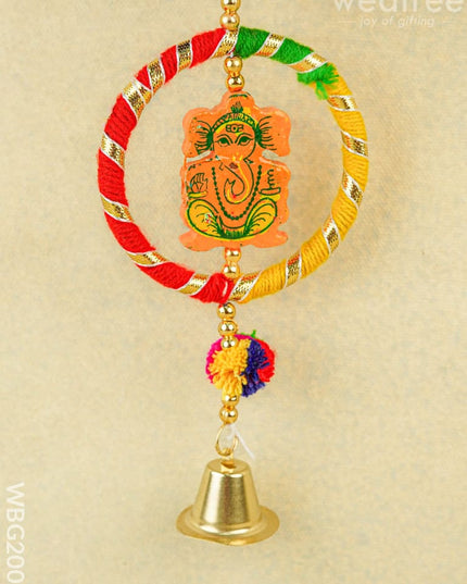 Ganesha Thoran with Bell - 15 inch - WBG2007 - Thorans RG