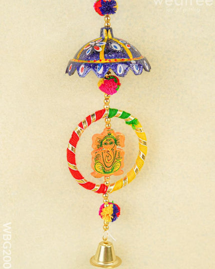 Ganesha Thoran with Bell - 15 inch - WBG2007 - Thorans RG